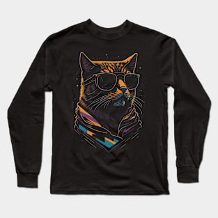 Cool Cat Long Sleeve T-Shirt